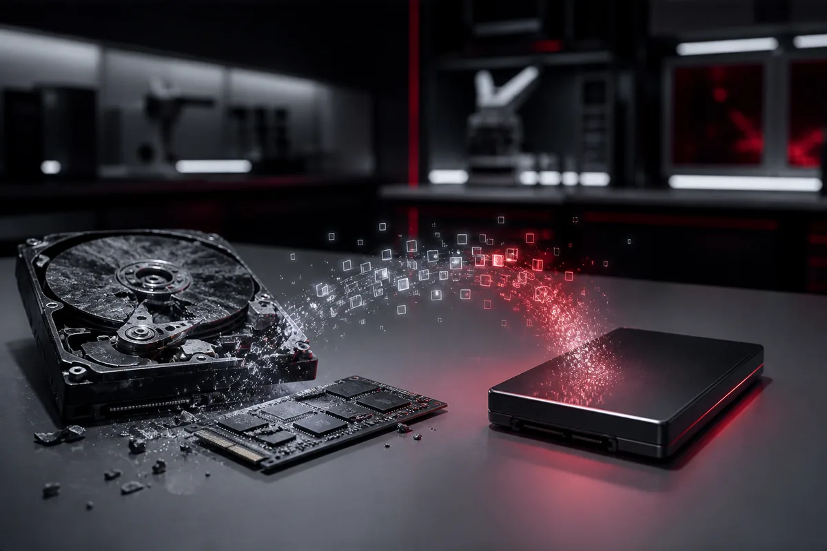 Veri kurtarma incelemesi — disk ve sunucu sistemleri